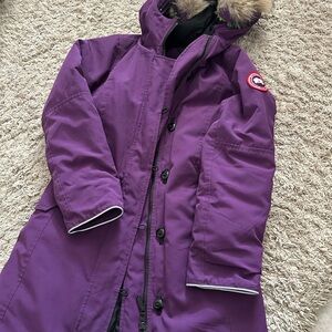 Canada Goose Purple Women's Ski Jacket